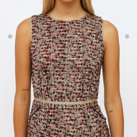 Prada Silk/Wool Dress - Picture 2 of 16